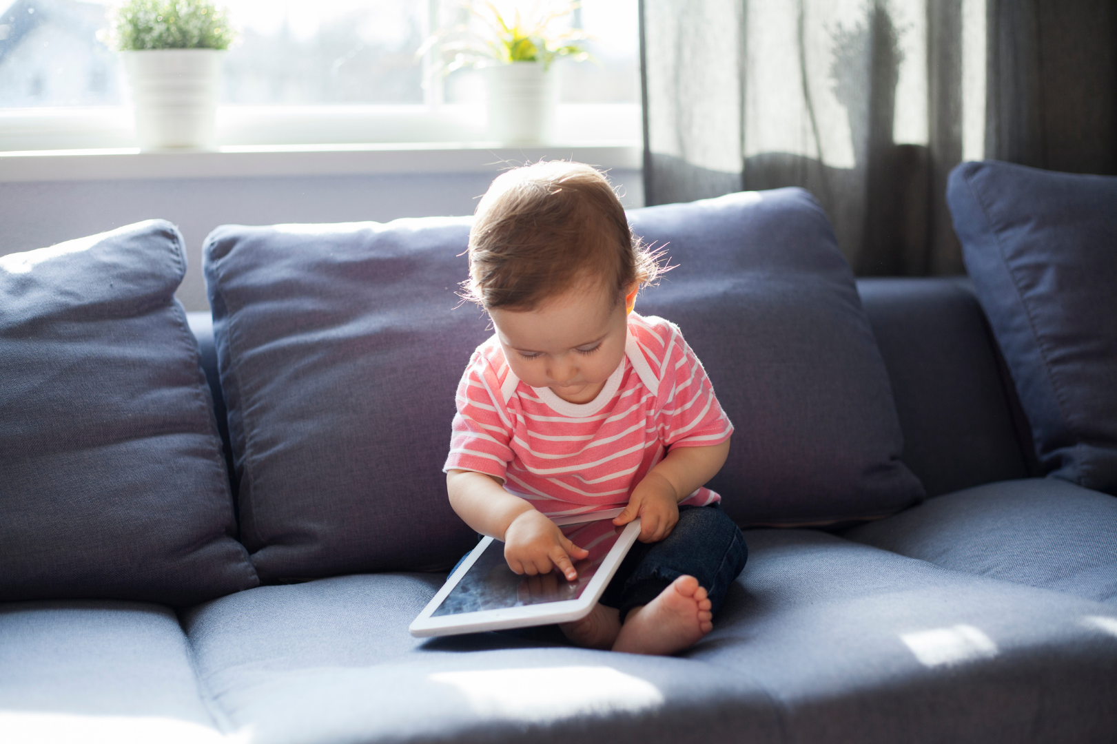 Gezonde schermgewoontes voor baby's